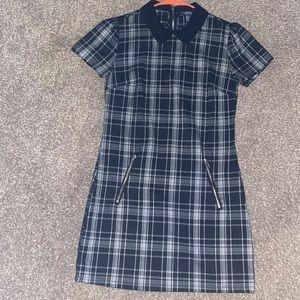 Forever 21 Plaid Collar Dress